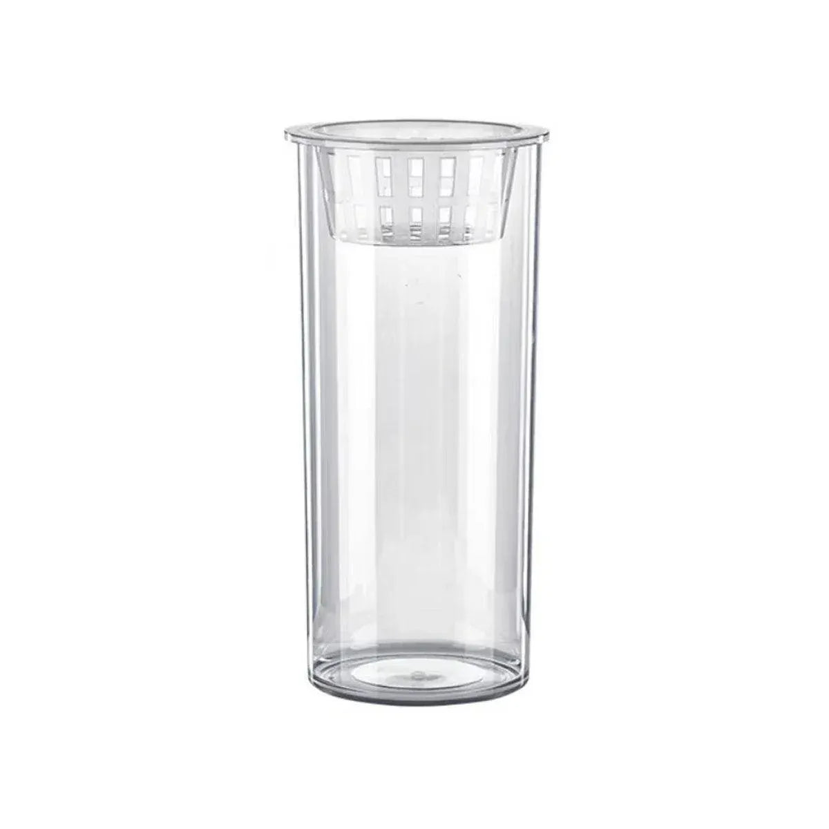 25 cm Cylindrical Hydroponic Plant Vase with Basket - product image 1 of 14