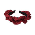 Casual Women Soft Hairband Wide Side Headband Hair Hoop Fashion Accessories - Red