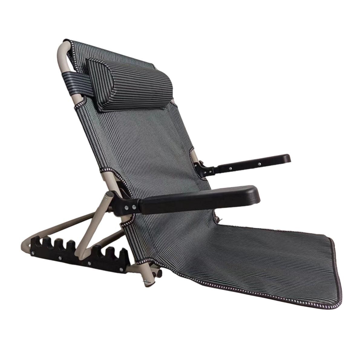 Adjustable Backrest Folding Bed Sit up Rest with Armrest 40-90 Degree Angle