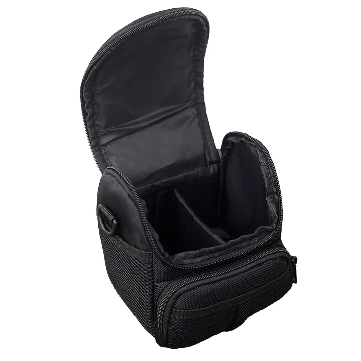 Shoulder Camera Bag Durable with Multi-Compartment for DSLR SLR Use 14x12x17cm