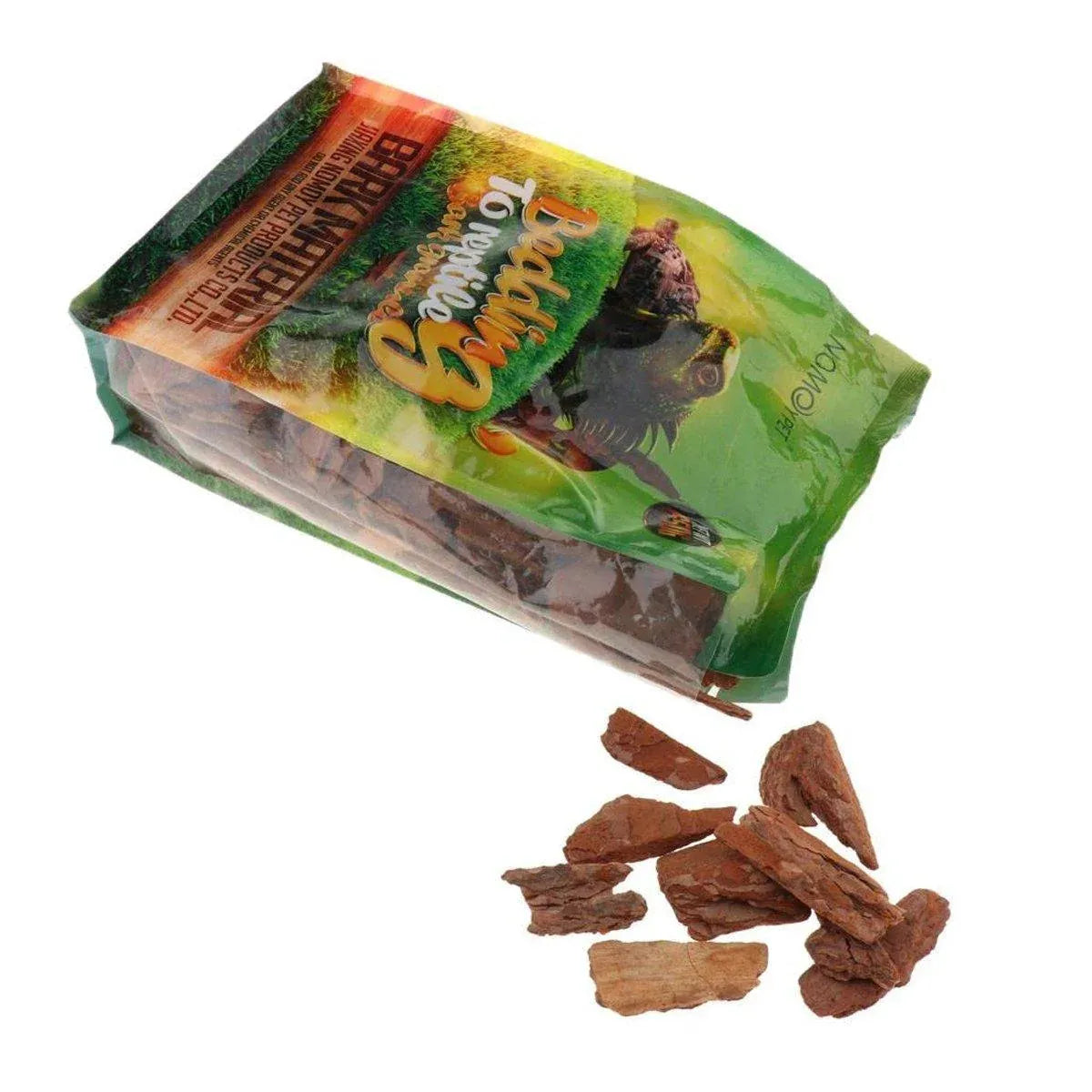 Natural Reptile Bark Substrate Bedding, 650 g