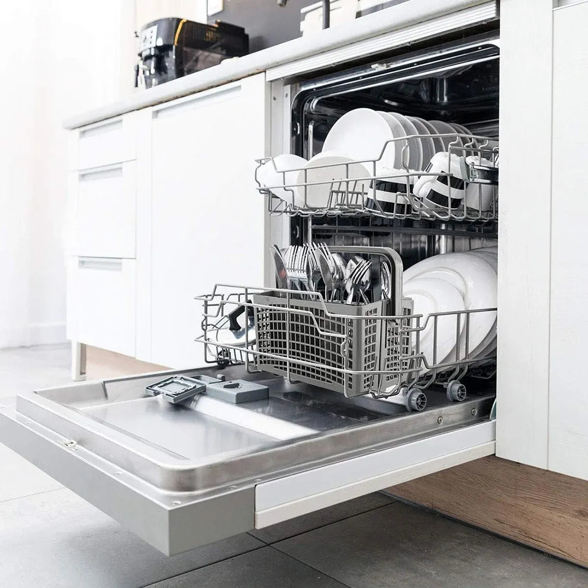 Dishwasher Cutlery Basket for Compatible Dishwasher Models