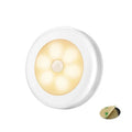 Battery-Operated Motion-Sensor LED Night Light – White, Warm White — product image 1 of 13