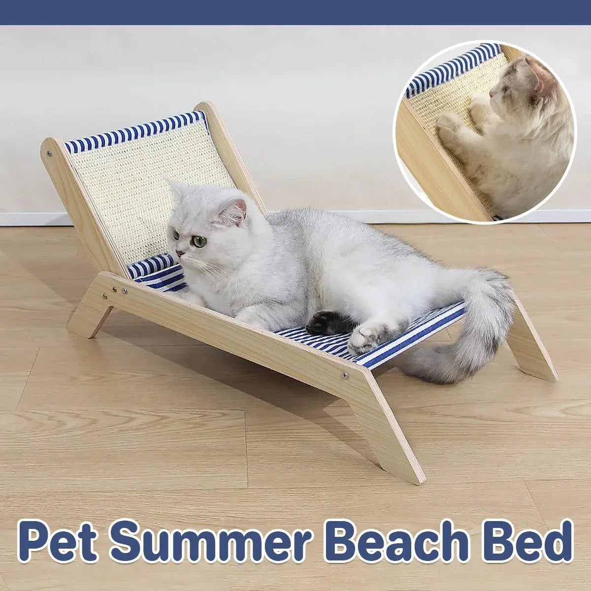 Breathable Summer Cat Lounger Bed - product photo 13 of 13