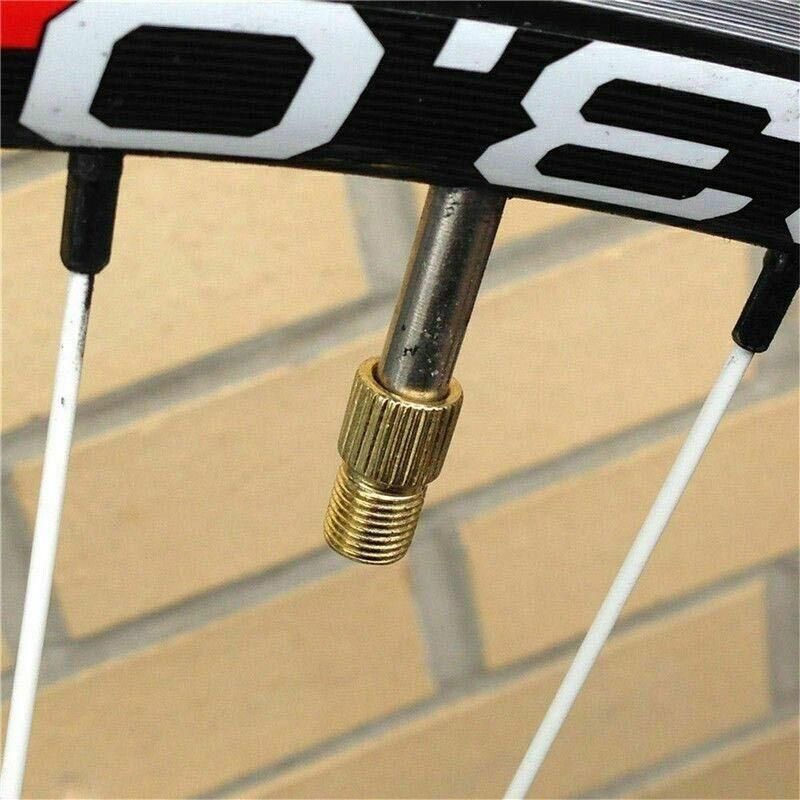 Bicycle Pump Adapters Converter Presta To Schrader Bike Valve Tyre Connector Au - 4PCS