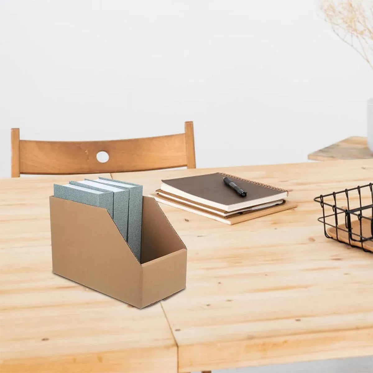 10pcs Slanted Display Boxes for Sorting Organising Storage Containers Organizer - 60cm x 30cm x 20cm