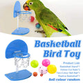 Mini Parrot Basketball Training Game - Blue, 15 cm