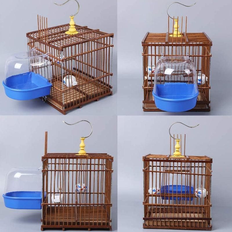 Hanging Bird Cage Bath Tub - White, 13.5 × 13 × 13 cm