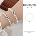 Delicate Pearl Bracelet Elegant Pearl Strand Jewelry for Women Classic Accessory