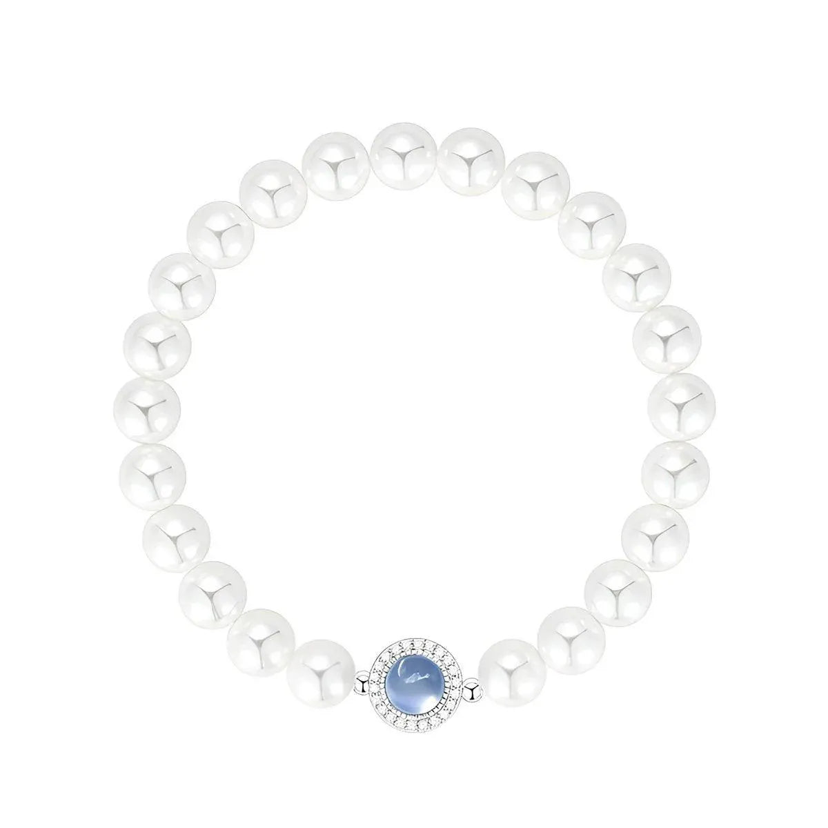 Delicate Pearl Bracelet Elegant Pearl Strand Jewelry for Women Classic Accessory