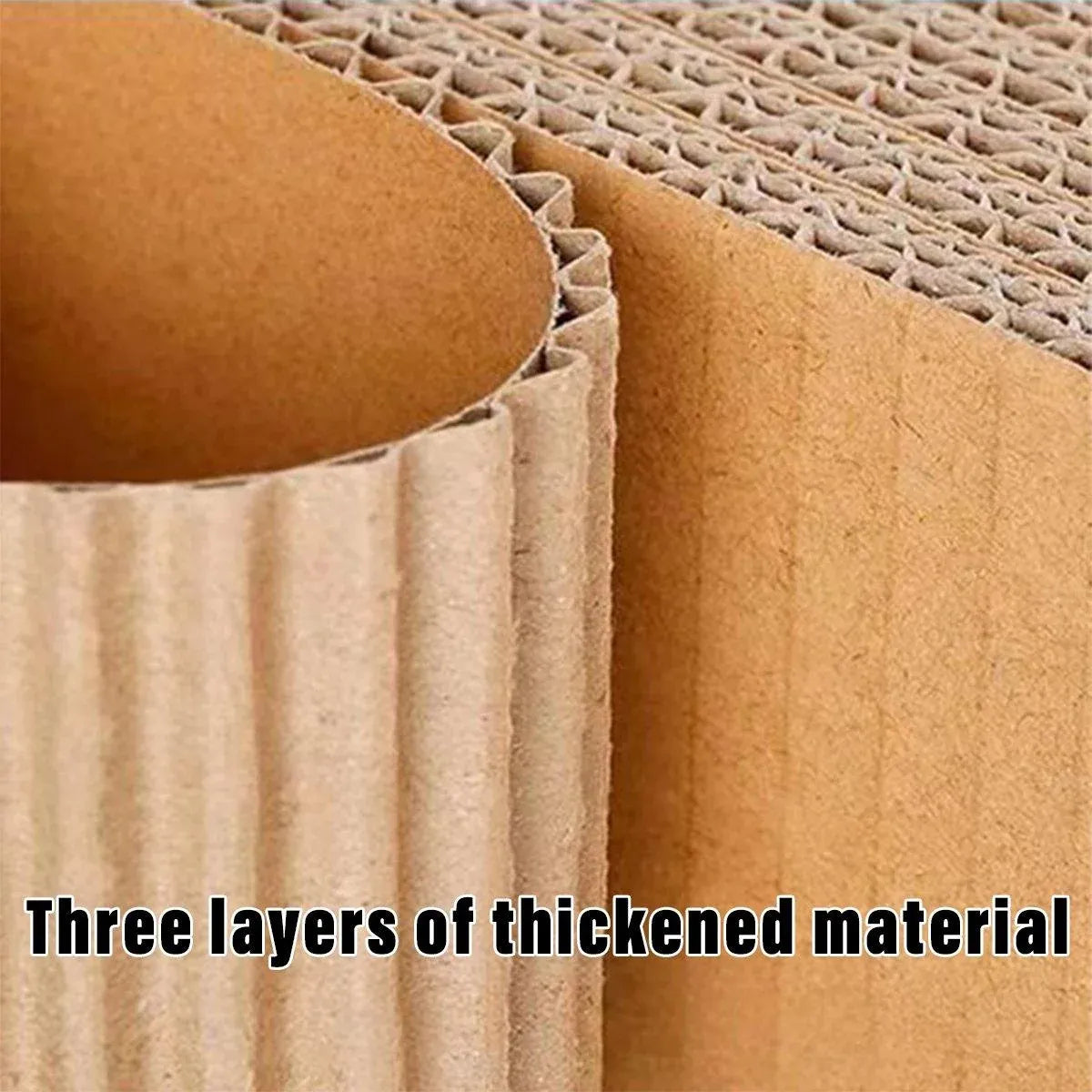 50pcs Corrugated Cardboard Sheets Express Carton Spacer Gasket Packing Material - 21x30cm — product photo 5