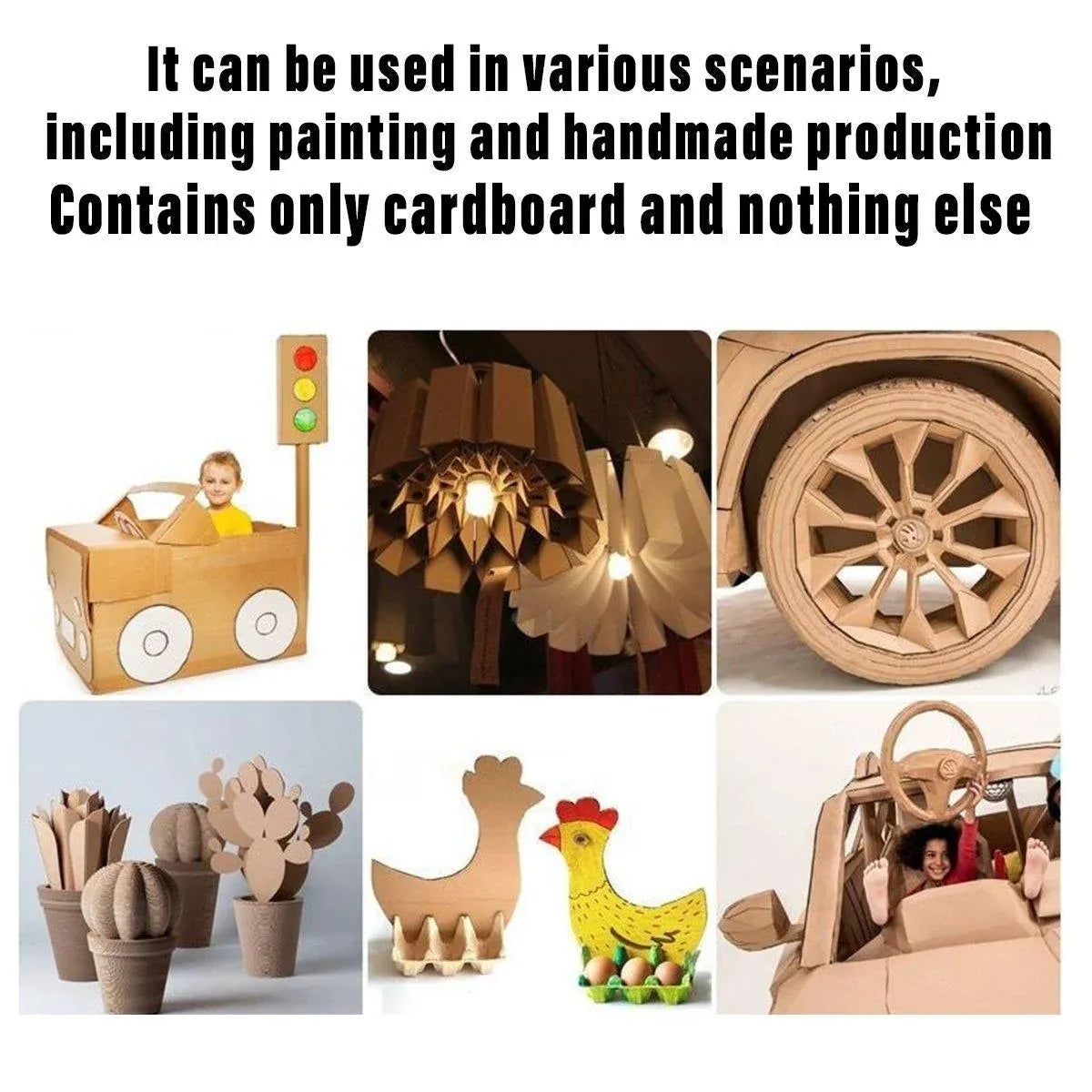 50pcs Corrugated Cardboard Sheets Express Carton Spacer Gasket Packing Material - 21x30cm — product photo 7