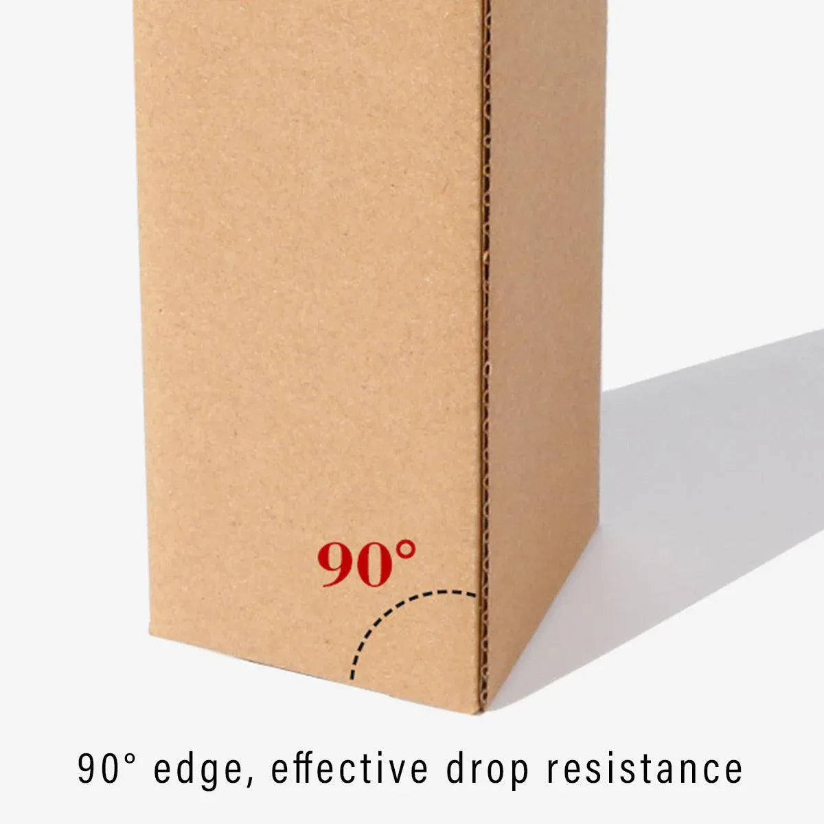 50pcs Long Strip Carton Flat Square Durable Shipping Boxes for Packaging Storage - 6.5cm x 6.5cm x 28cm — product photo 6