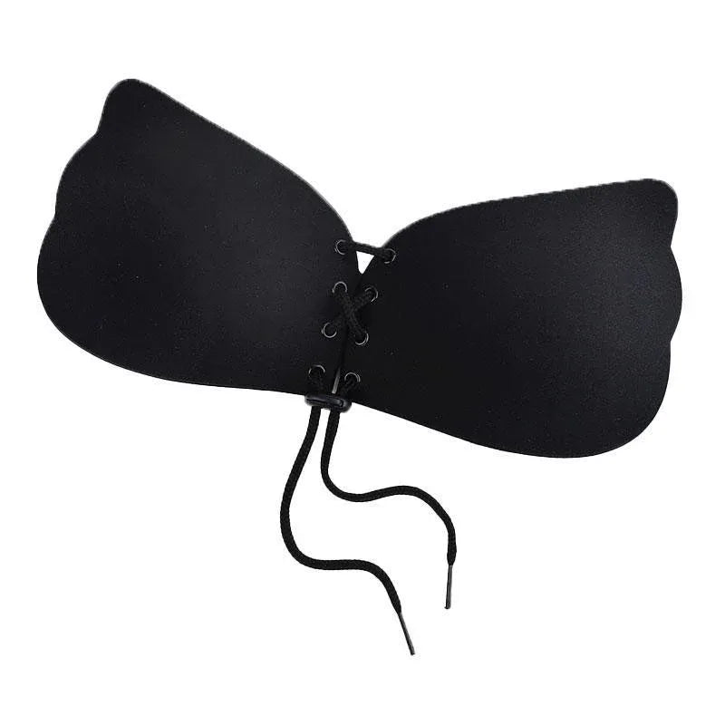 Strapless Backless Invisible Bra Push Up Stick On Silicone Lingerie Adjustable