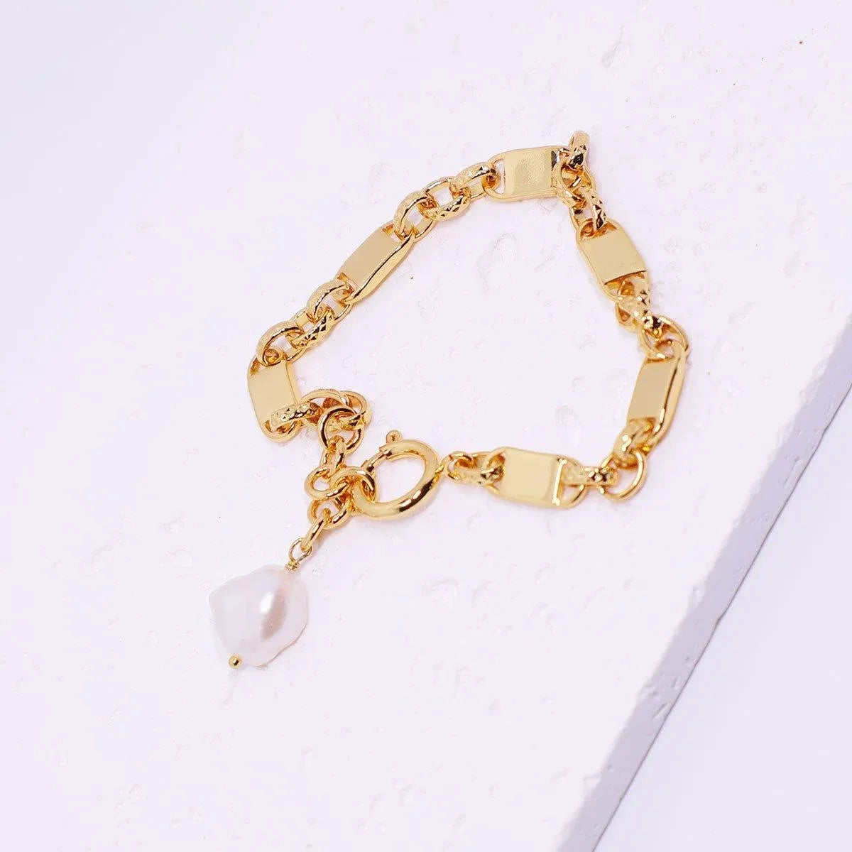 Simple Chunky Chain Bracelet Elegant Trendy Fashion Jewelry for Women Gifts