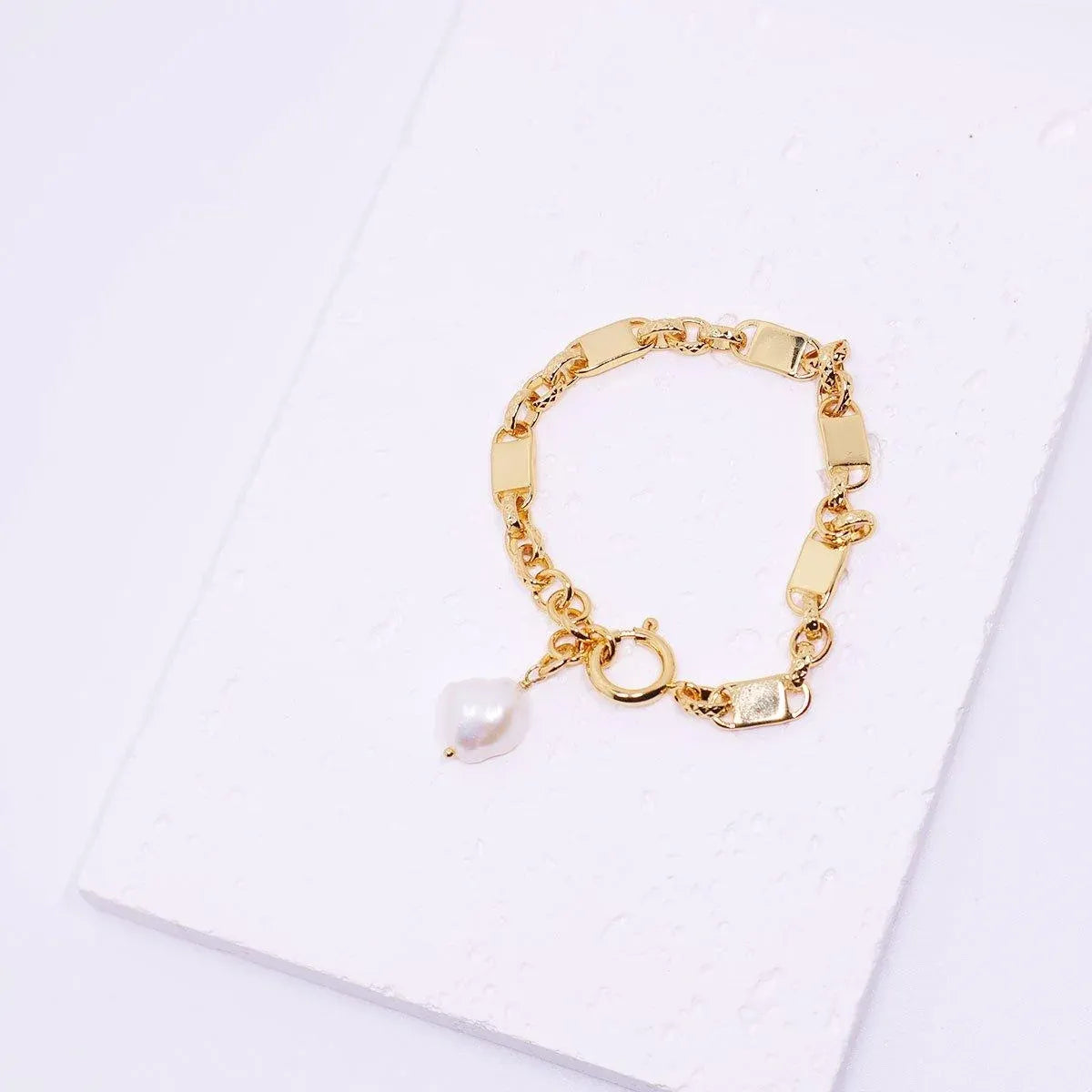 Simple Chunky Chain Bracelet Elegant Trendy Fashion Jewelry for Women Gifts