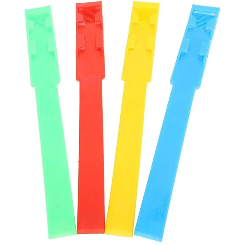 Adjustable Cattle Leg Identification Bands - Green, 20 Pieces