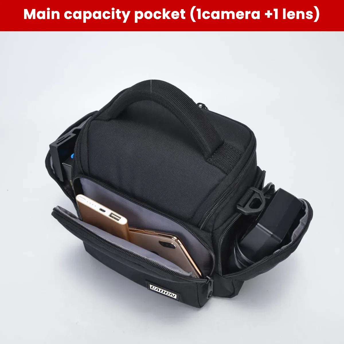 Portable Mirrorless Camera Shoulder Bag Waterproof Shockproof For Camera Storage — product image 7