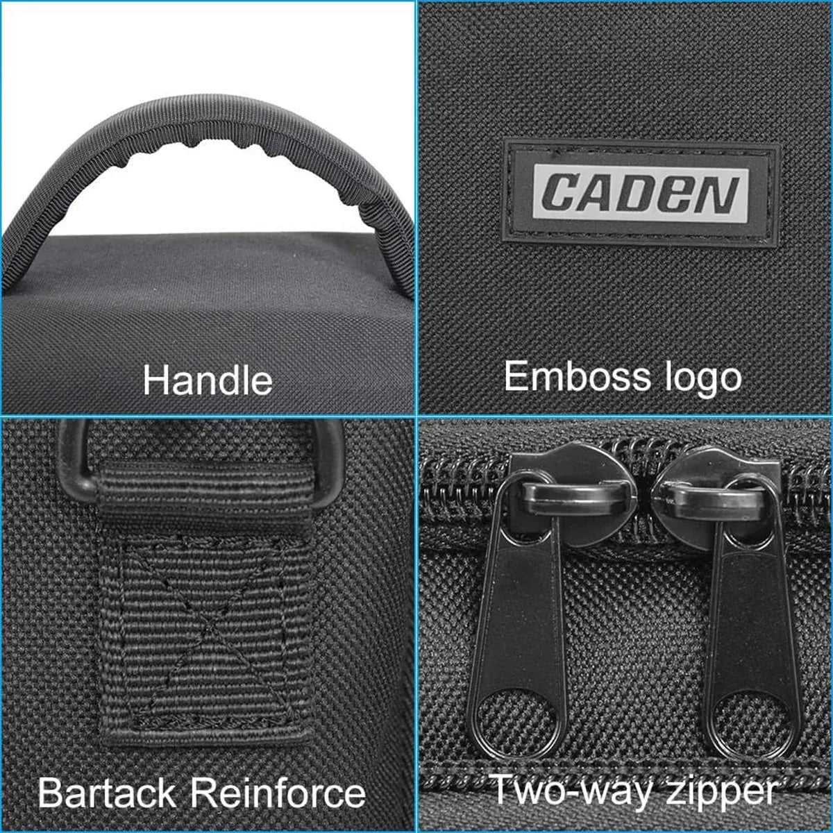 Portable Mirrorless Camera Shoulder Bag Waterproof Shockproof For Camera Storage — product image 9