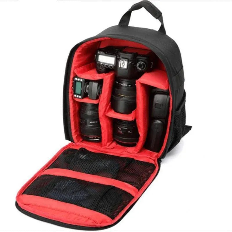 Waterproof DSLR Camera Backpack Multi Functional Rucksack for Canon Nikon Sony - Green — product image 10