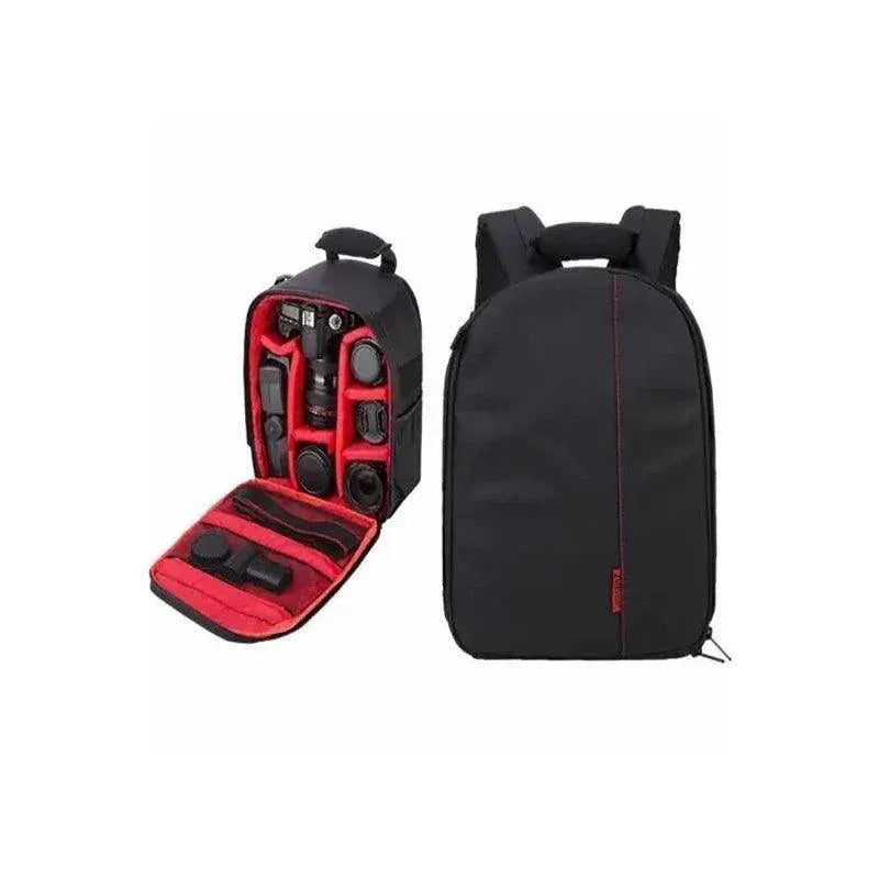 Waterproof DSLR Camera Backpack Multi Functional Rucksack for Canon Nikon Sony - Orange — product image 5
