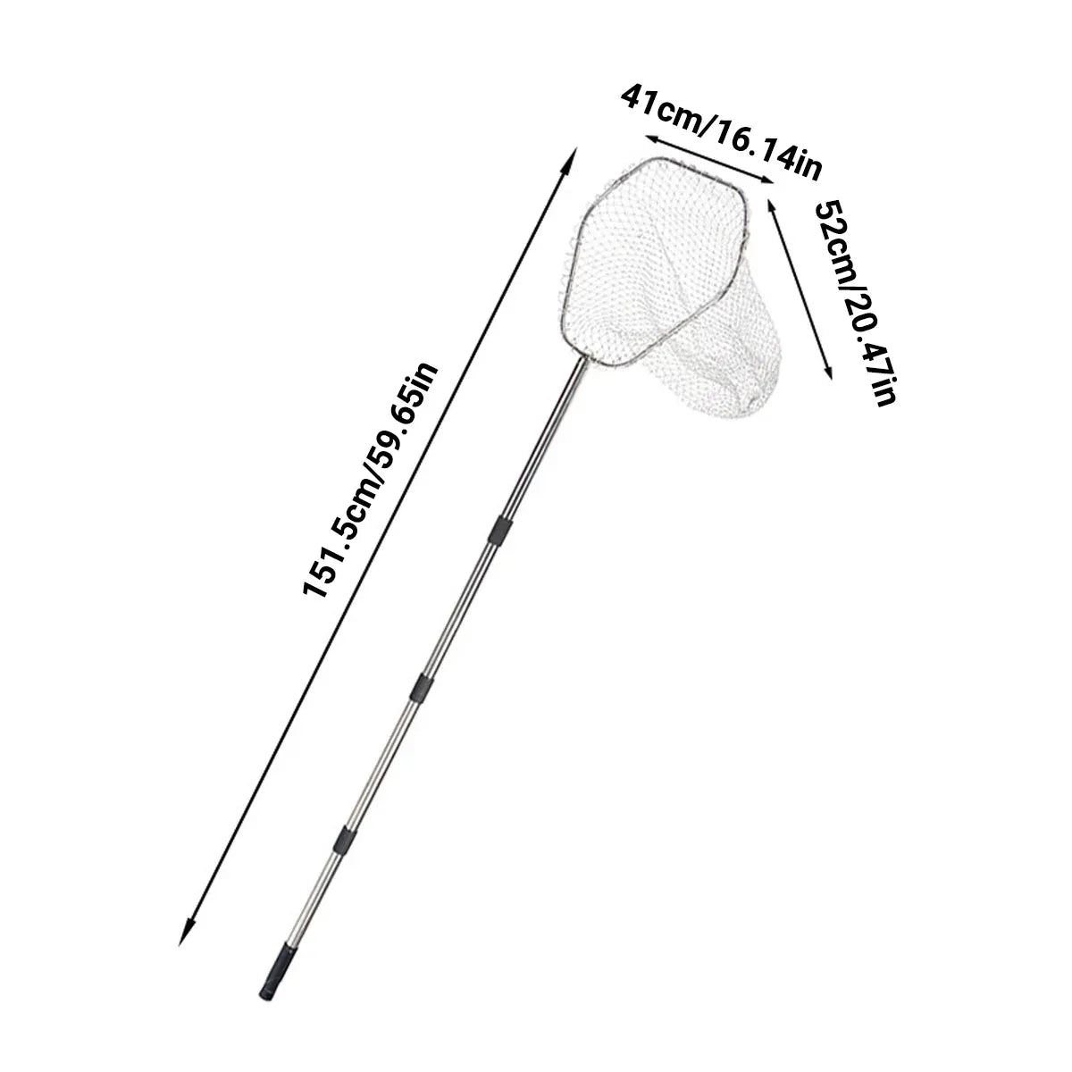 Poultry Catching Net & Hook Set for Farm Use