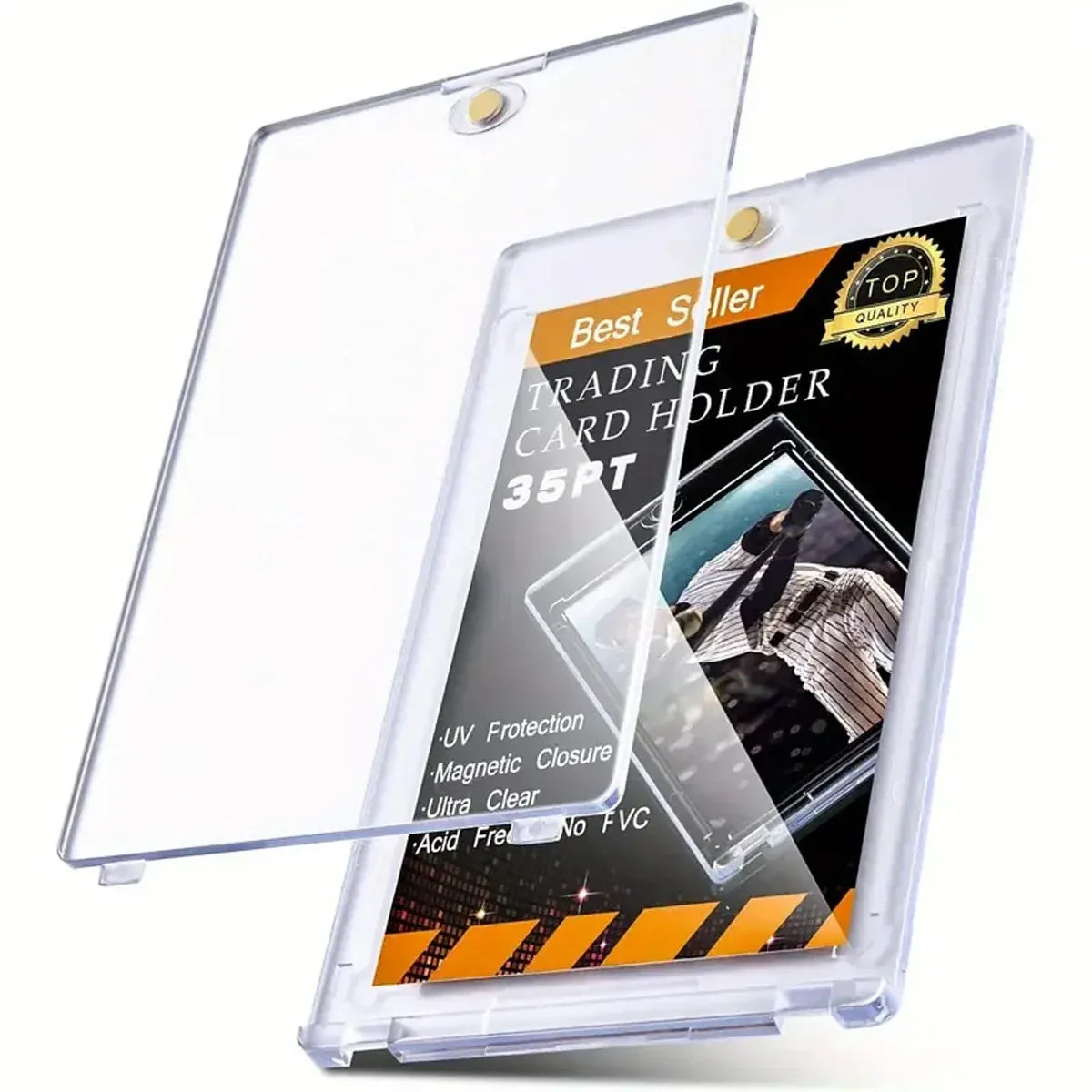 Magnetic Card Sleeve Protector UV Protection Anti Scratch for Cards