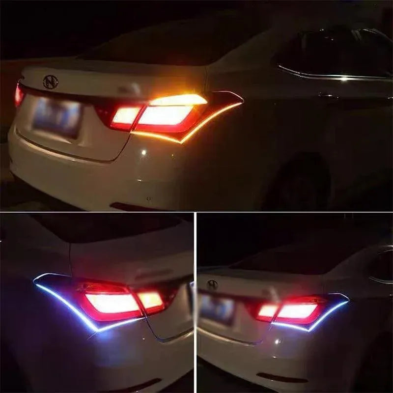 Pair of 60 cm LED DRL & Sequential Turn-Signal Strips – 12 V — product image 5 of 12