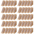 100PCS Sandwich Wedge Box Triangle Paper Container Cupcake Cake Box with Window - Cowhide
