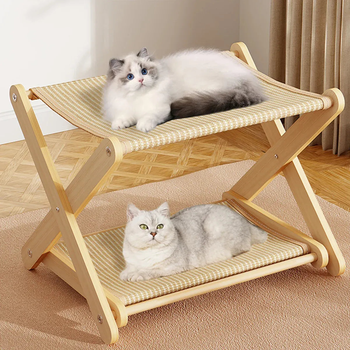 Foldable Double-Layer Sisal Cat Scratching Board - product photo 10 of 13