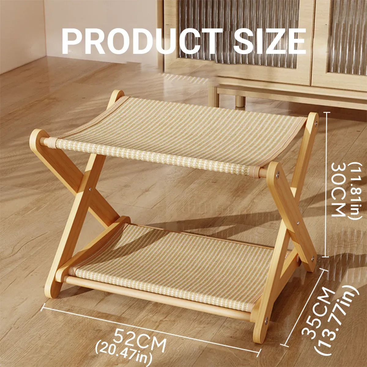 Foldable Double-Layer Sisal Cat Scratching Board - product photo 12 of 13