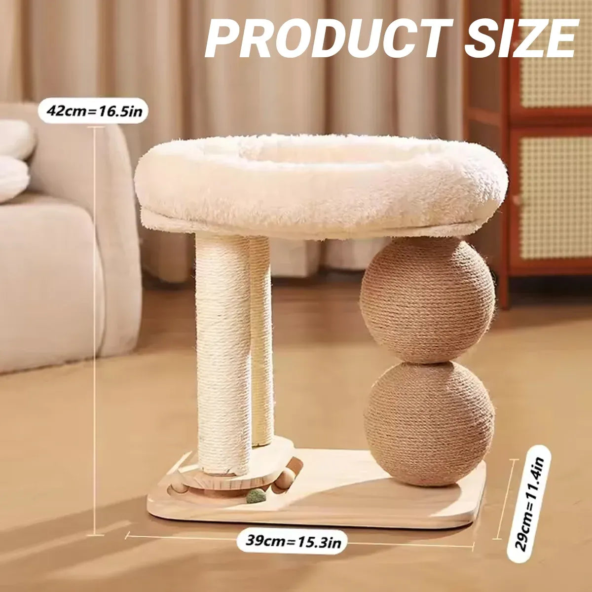 Multi-Function Cat Climbing Frame & Bed - product photo 3 of 12