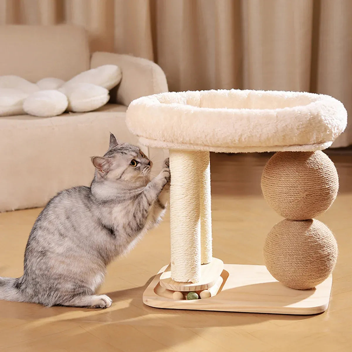 Multi-Function Cat Climbing Frame & Bed - product photo 7 of 12