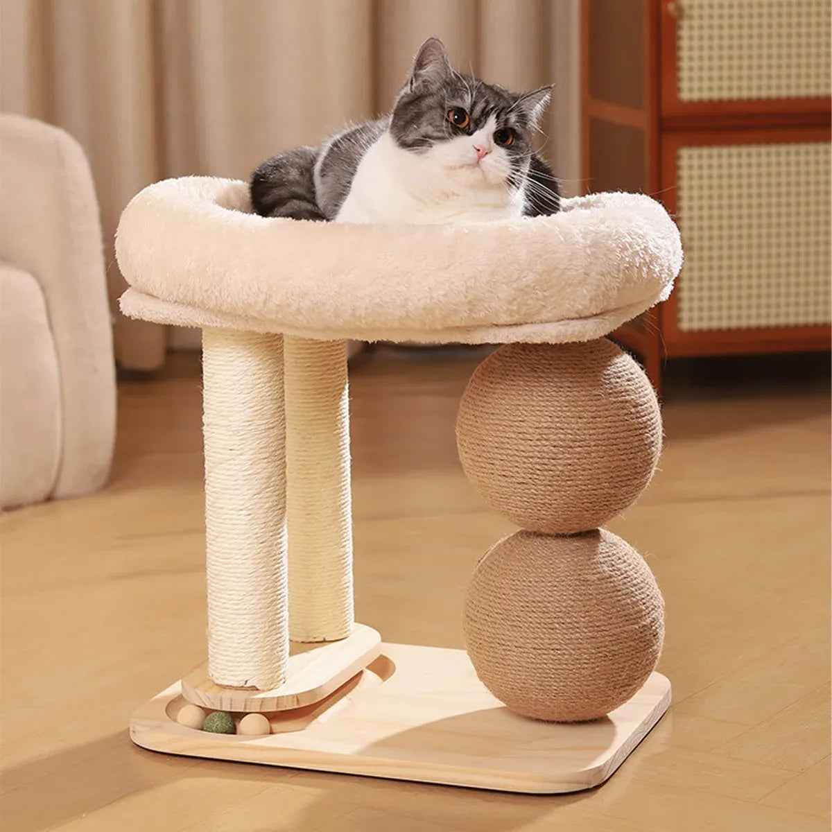 Multi-Function Cat Climbing Frame & Bed - product photo 9 of 12