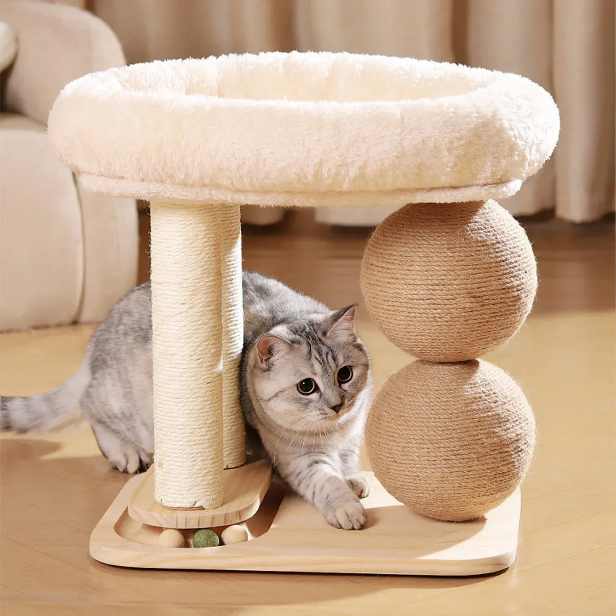 Multi-Function Cat Climbing Frame & Bed - product photo 11 of 12