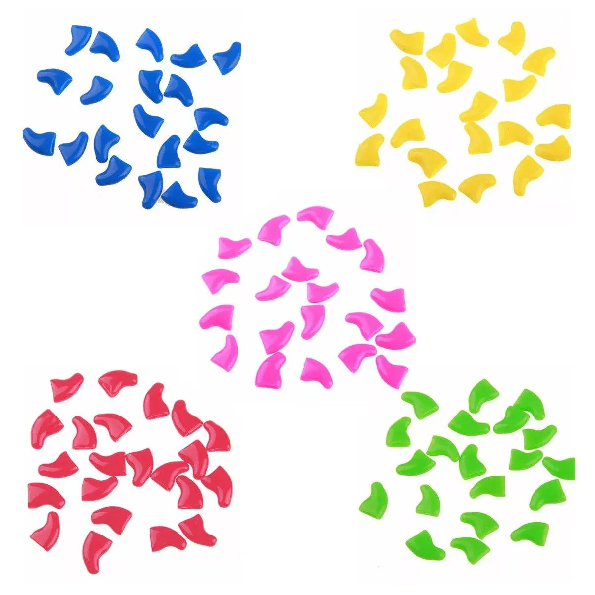Soft Cat Claw Caps, Shiny Finish, XS, 100-Pack
