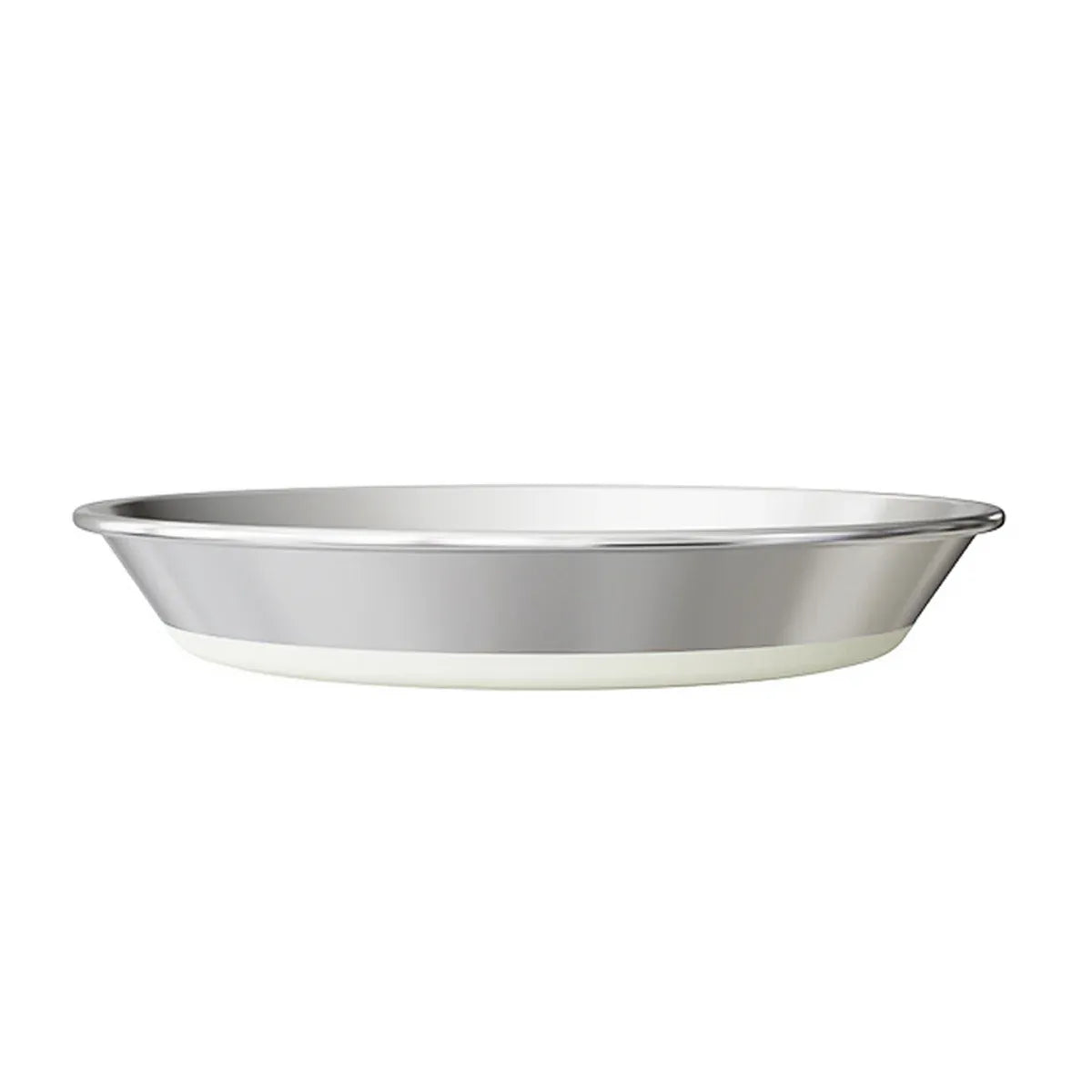 Stainless Steel Pet Feeding Bowl with Non-Slip Base – Green, Medium
