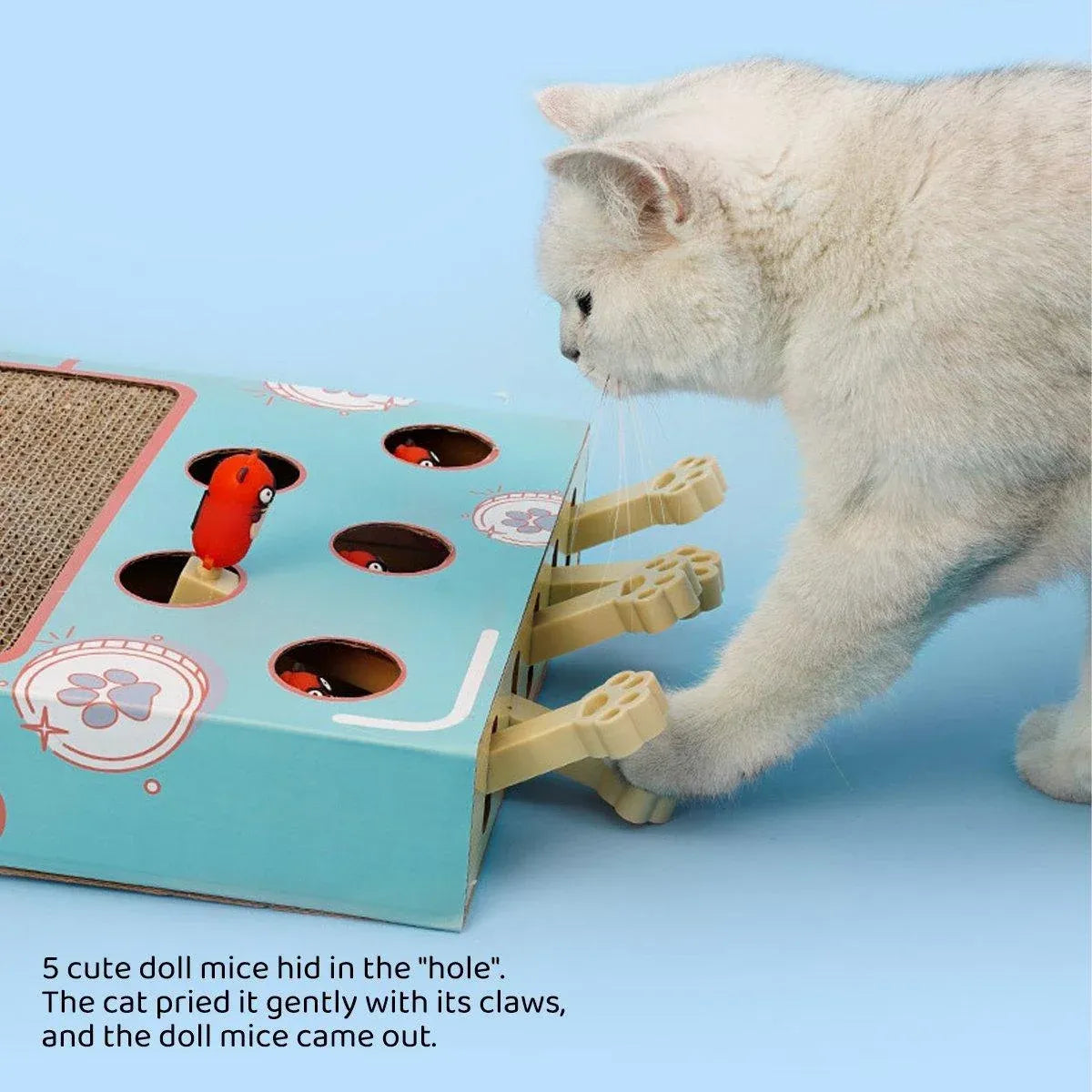 Corrugated Cardboard Cat Scratch & Play Board - product photo 4 of 12