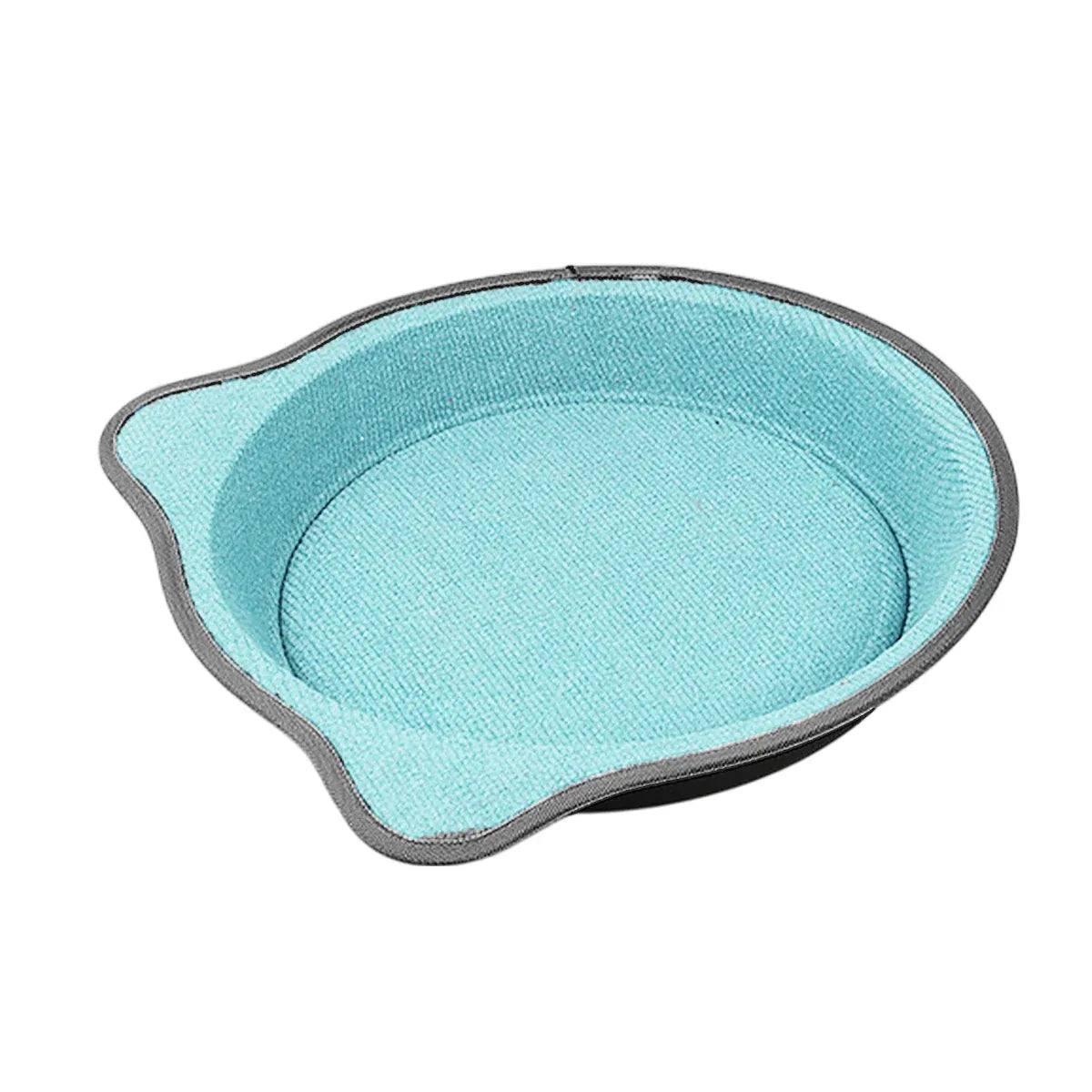 Two-Sided Cat Scratching & Resting Pad - Blue, 38 × 38 cm