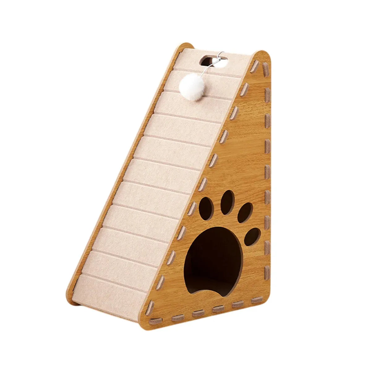 Triangular Felt Cat Scratching Board