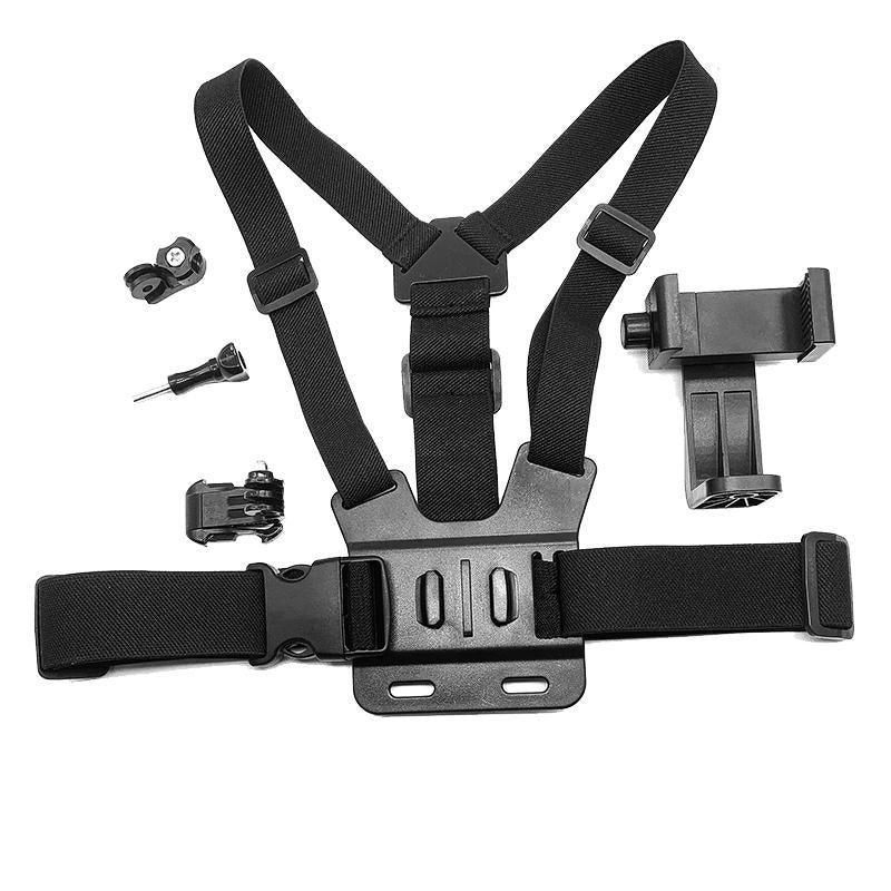 Cell Phone Chest Mount Harness Strap Holder Clip For Iphone Samsung Gopro — product photo 2