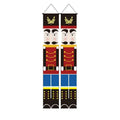 Nutcracker Soldier Door Banner Couplet Merry Christmas Xmas Decoration Ornaments - 04
