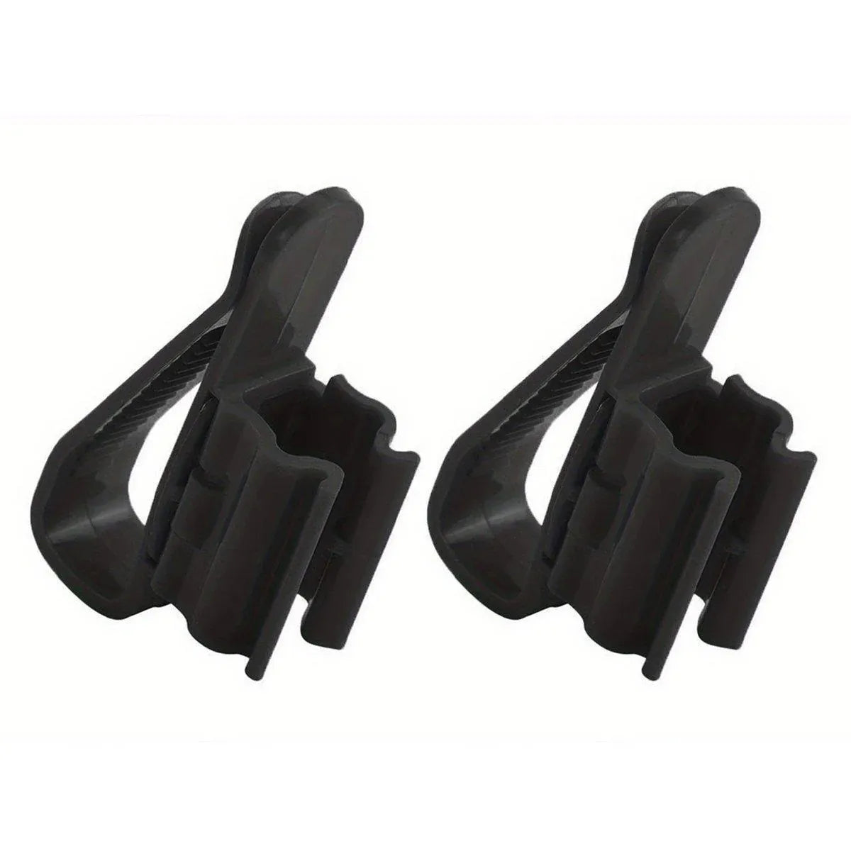 Aquarium Hose & Pipe Holding Clips, 2-Pack - Black