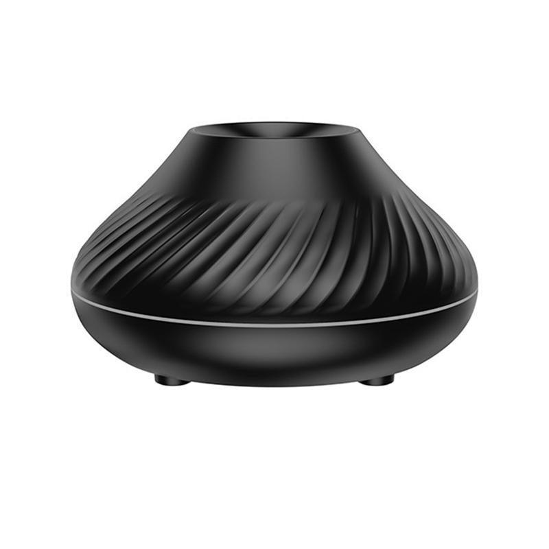 130 mL Ultrasonic Flame-Effect Essential Oil Diffuser with LED Light