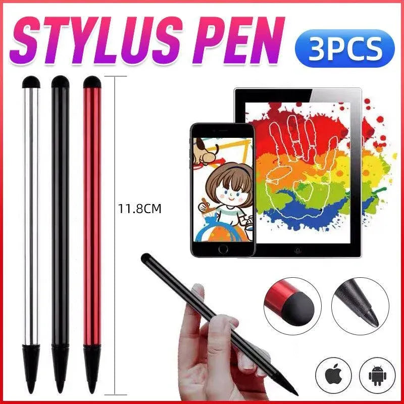 3X Universal Touch Screen Stylus Pen For Ipad Iphone Samsung Tab Lg Htc Pda - Black *3 PCS