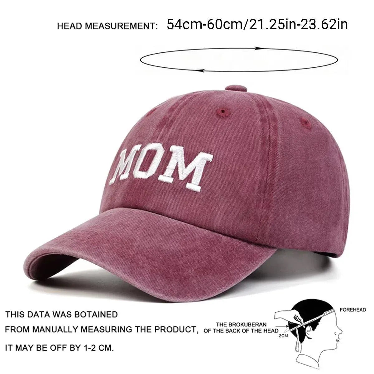 Adjustable Baseball Cap Vintage Dad Hat Casual Duck Tongue Cap for Men and Women