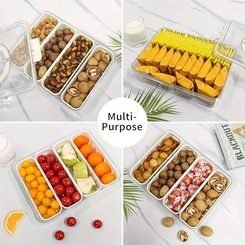 Refrigerator Crisper Storage Box Food Organizer Container for Kitchen Fridge — product image 9