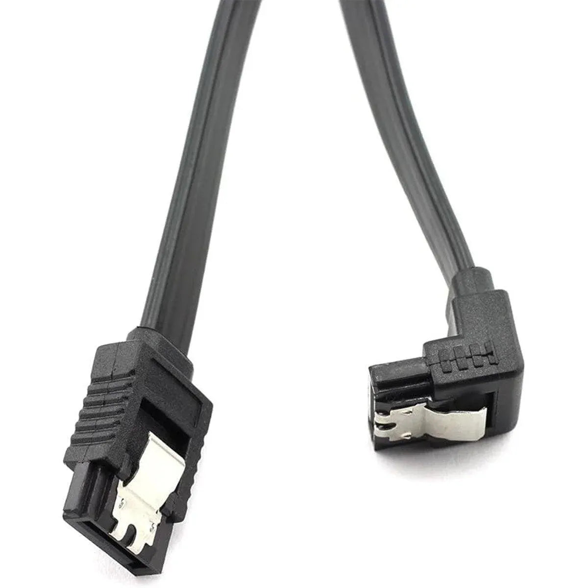 SSD Serial Cable High Speed SATA Connector for Laptop Desktop Data Transfer - Bend straight