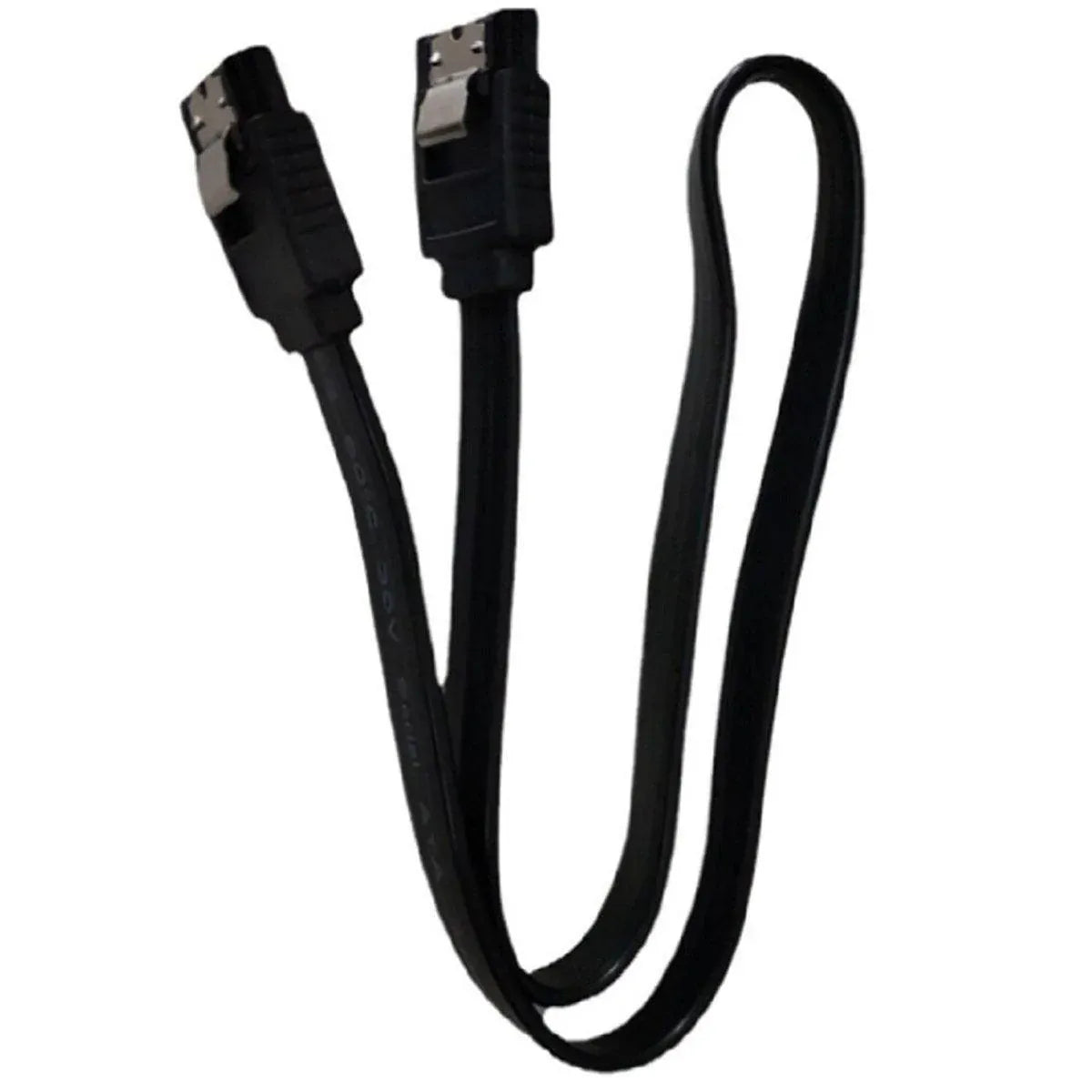 SSD Serial Cable High Speed SATA Connector for Laptop Desktop Data Transfer - Bend straight