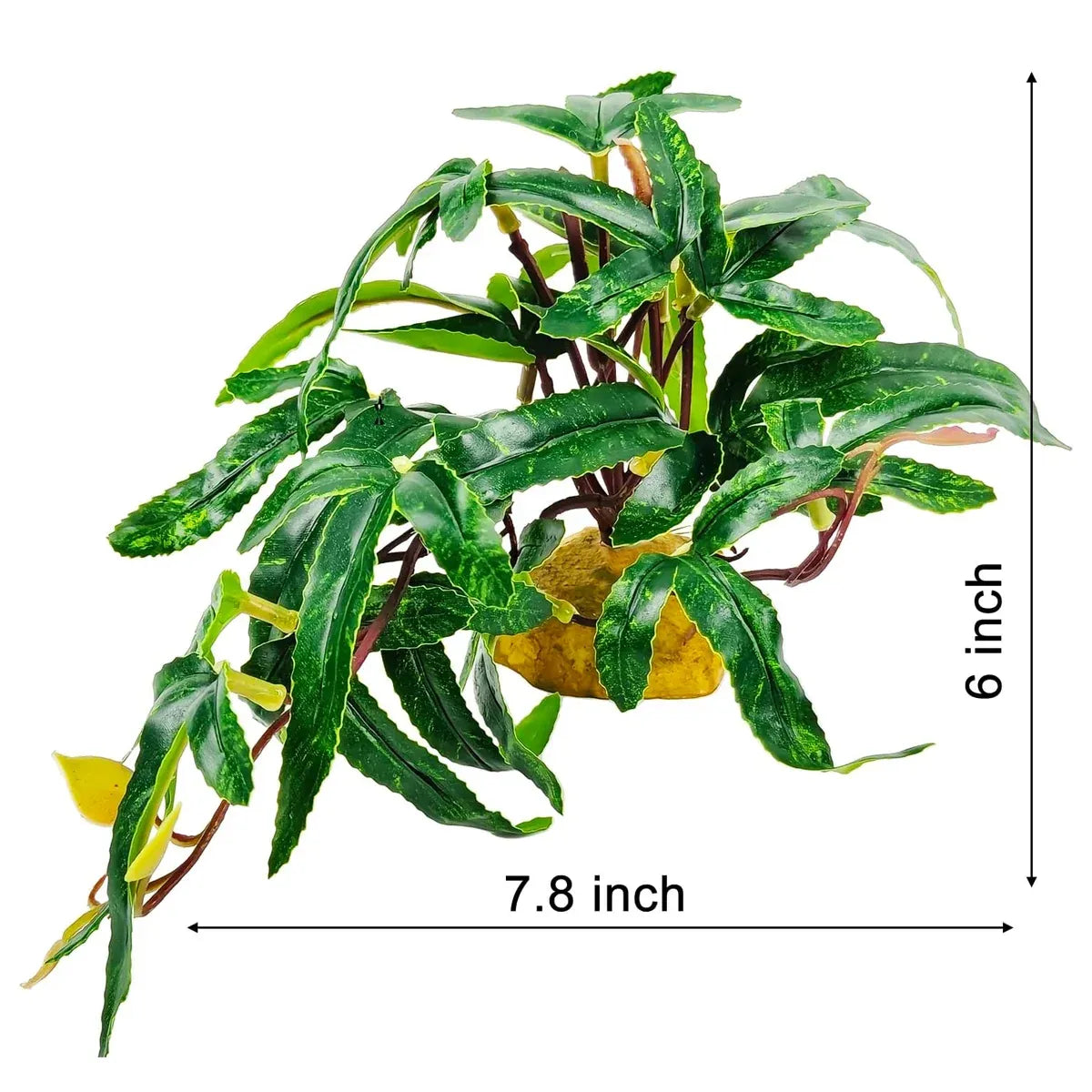 Artificial Green Foliage for Terrariums & Pet Enclosures - product photo 3 of 15